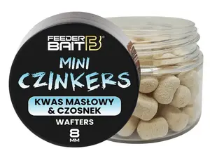 Feederbait wafters mini czinkers 6x8 mm - česnek/butyric acid