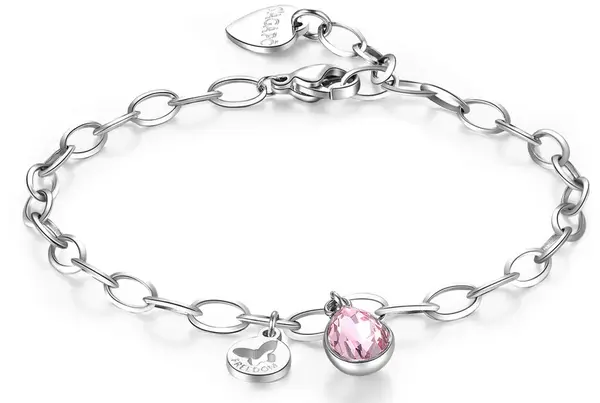 S'Agapõ Náramek s přívěsky Lucky Light SKT17