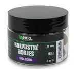 Nikl rozpustné boilies giga squid 150 g - 14 mm