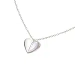 Boccia Titanium Romantický titanový náhrdelník s perletí 08057-01