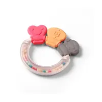 BABYONO Chrastítko s kousátkem 3m+ Shapes