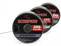 Zfish šňůrka scorpion sinking braid camou 20 m-průměr 25 lb / nosnost 11,3 kg