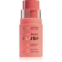 Revolution Fast Base tónovací balzám na rty a tváře odstín Bare 14 g