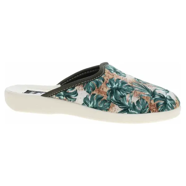 Dámské domácí pantofle Rogallo 3100-048 zelená 40