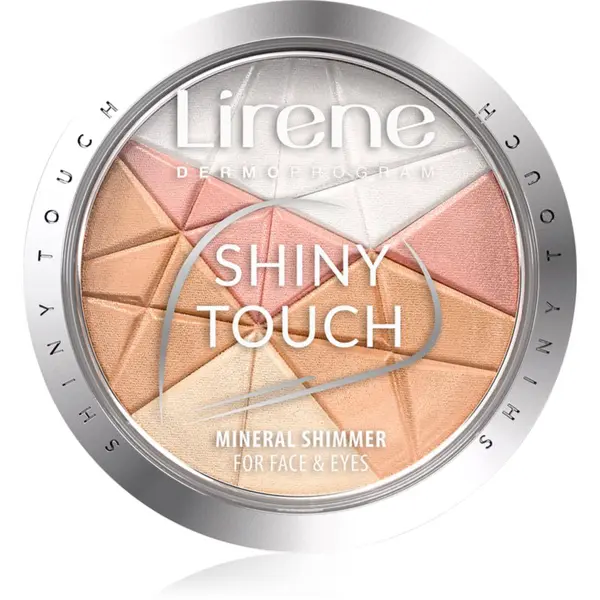 Lirene Shiny Touch rozjasňující pudr na obličej a oči 9 g