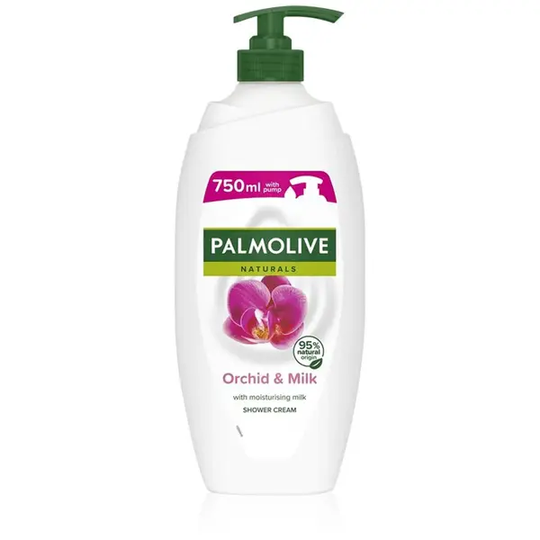 Palmolive Naturals Orchid krémový sprchový gel s výtažkem z orchideje s pumpičkou 750 ml