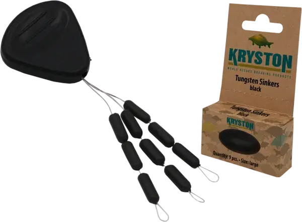 Kryston tungsten těžítka na návazec long 9 ks