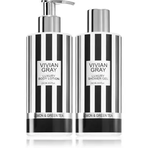Vivian Gray Lemon & Green Tea dárková sada na tělo 2x250 ml