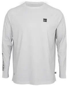 Preston innovations triko grey performance sun shirt upf-40 - l