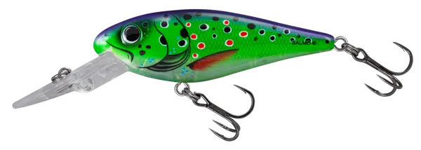 Salmo wobler rattlin executors sdr clear purple trout - 7 cm 8 g