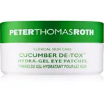 Peter Thomas Roth Cucumber De-Tox Hydra-Gel Eye Patches hydratační gelová maska na oči 60 ks