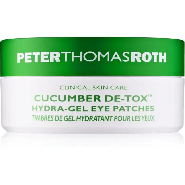 Peter Thomas Roth Cucumber De-Tox Hydra-Gel Eye Patches hydratační gelová maska na oči 60 ks