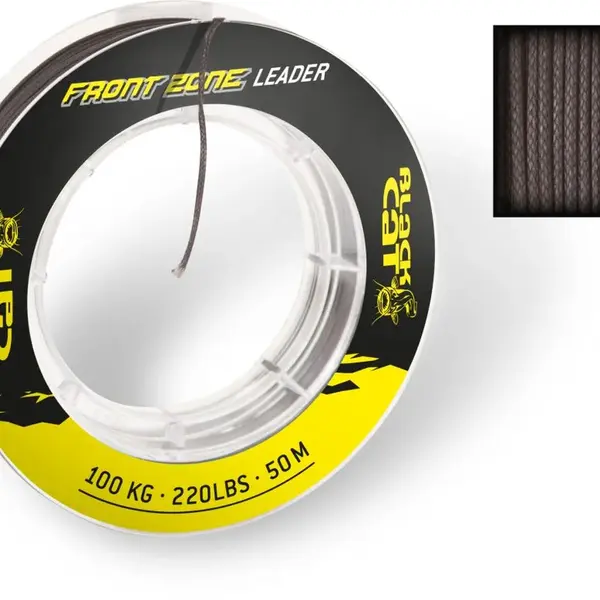 Black cat šoková šňůra front zone leader - průměr 0,8 mm nosnost 90 kg návin 50 m