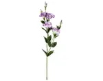 Umelý kvet Eustoma 80 cm, fialová%