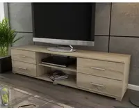 Široký TV stolík Oskar TV, dub sonoma, šírka 180 cm%