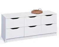 Zásuvková (TV)komoda Westphalen, biela%