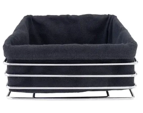 Kôš na pečivo LifeStyle, čierny%