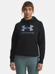 Dámská mikina Under Armour UA Rival Flc Shimmer Hdy-BLK - Dámské