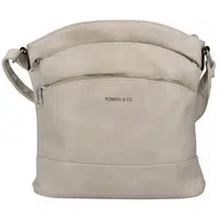 Dámska crossbody kabelka béžová - Romina Elkano