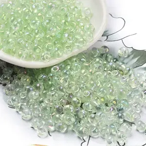 6/0 Inside Colours Fringe Glass Seed Beads