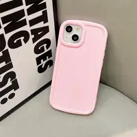 Candy Solid Color Matte Silicone Mobile Phone Cover