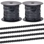 2Rolls Plastic Paillette Beads