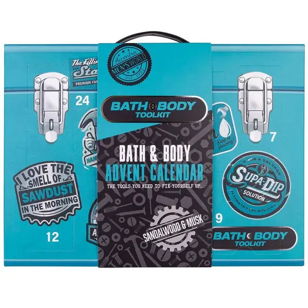 Accentra BATH and BODY TOOLKIT adventný kalendár pre mužov