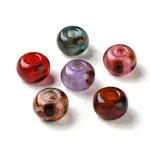 Transparent Acrylic European Beads