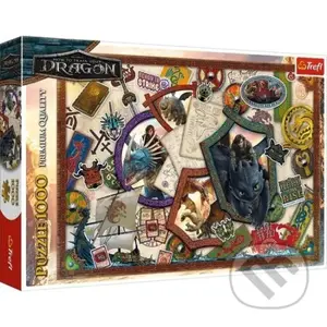 Puzzle Jak vycvičit draka 1000 dílků