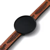 Alloy Flat Round Link Bracelet Settings fit for Cabochons