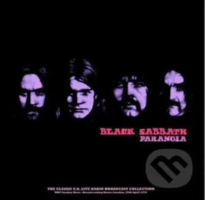 Black Sabbath:  Paranoia - Bbc Sunday Show, London 1970 (Pink/Black Splatter) LP