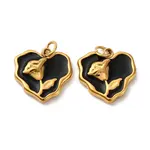 304 Stainless Steel Enamel Charms