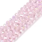 Electroplate Glass Beads Strands