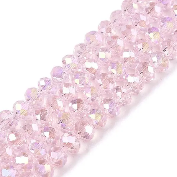 Electroplate Glass Beads Strands