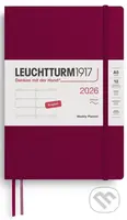Weekly Planner 2026 Medium (A5) Port Red