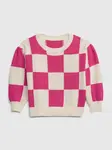 GAP Dětský svetr s šachovnicí - Holky