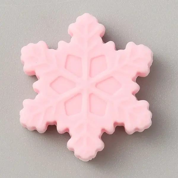 Snowflake Food Grade Eco-Friendly Silicone Beads