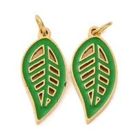 304 Stainless Steel Enamel Pendants