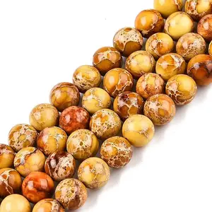 Natural Imperial Jasper Beads Strands