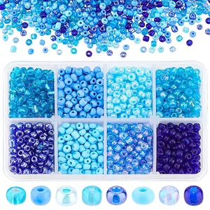 Mixed Style 6/0 Round Glass Seed Beads