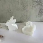 Rabbit Display Decoration DIY Silhouette Silicone Molds
