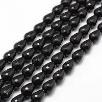 Natural Black Onyx Beads Strands