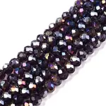 Electroplate Glass Beads Strands