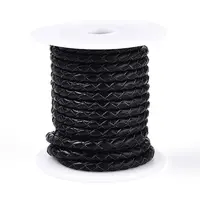 Hollow Braided Cowhide Leather Cord