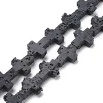 Synthetic Lava Rock Beads Strands