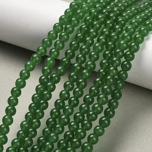 Natural & Dyed Malaysia Jade Bead Strands