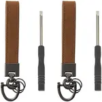 Cowhide Leather Keychain