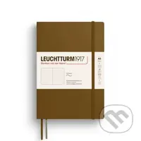 Leuchtturm1917 Zápisník Spice Brown Softcover A5 tečkovaný