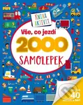 Vše, co jezdí 2000 samolepek - kniha z kategorie Samolepky