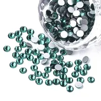 Glass Flat Back Rhinestone Cabochons